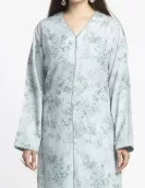 Light Green Floral Printed Straight Kurta Palazzo Set | HIN0032